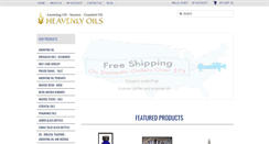 Desktop Screenshot of heavenlyoils.com